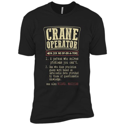 Crane operator funny dictionary term T-Shirt