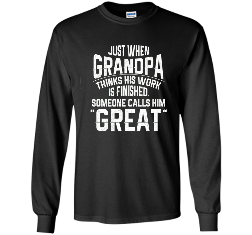 Men's Great Grandpa Family T Shirt