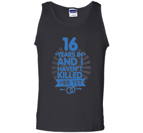 16 Years of Marriage Shirt 16th Anniversary Gift for Husband