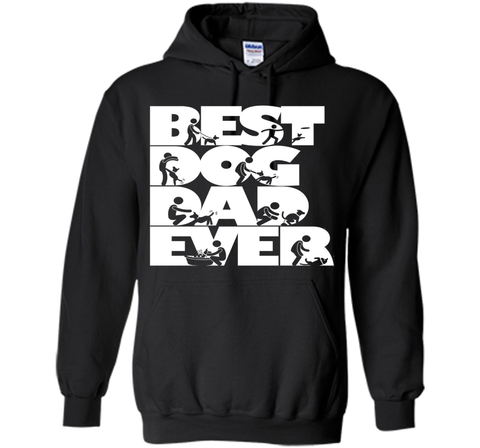 Men's Men's Funny Best Dog Dad Ever T-shirt Dog Lovers