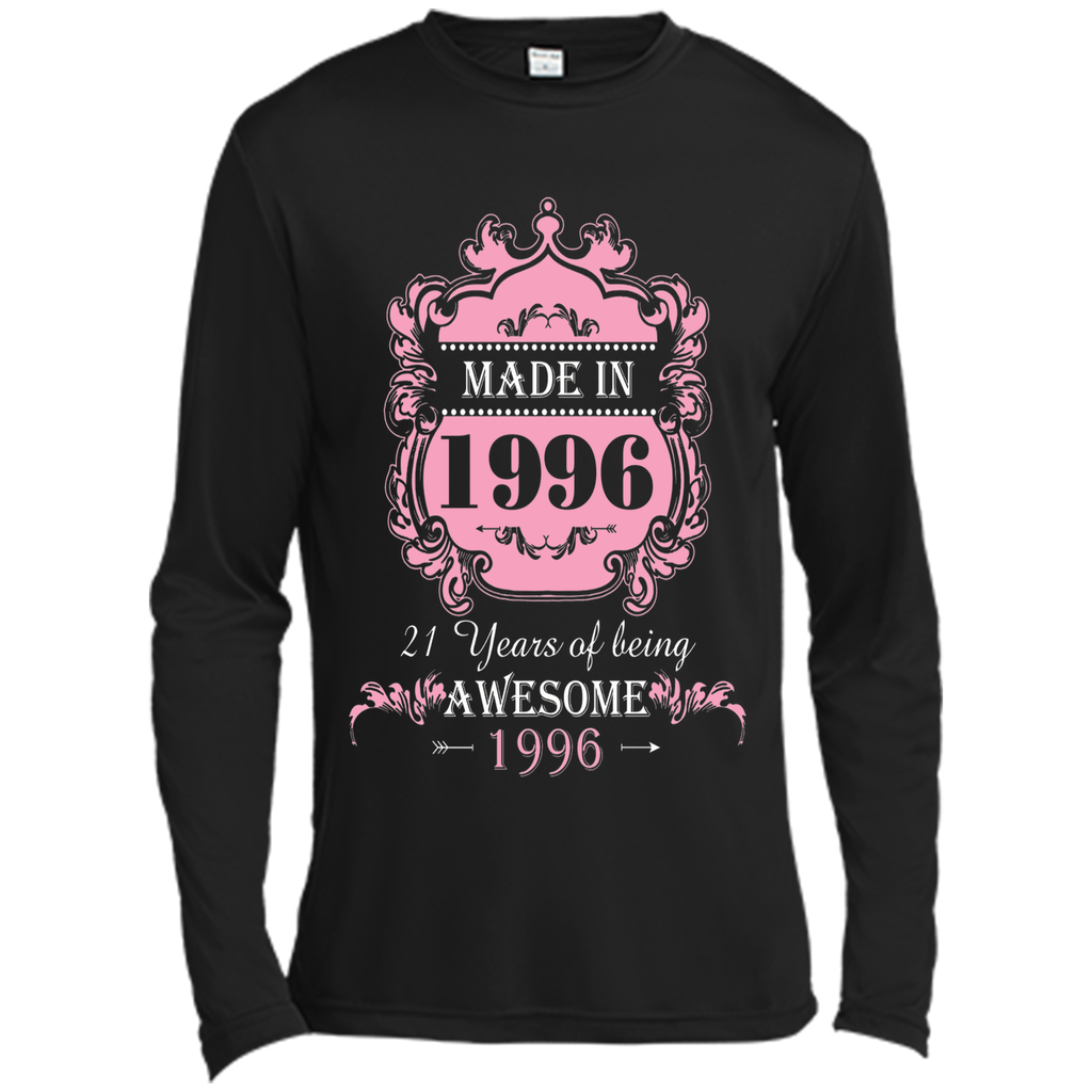 Made In 1996 T Shirt- 21 Years Old 21th Birthday Gift