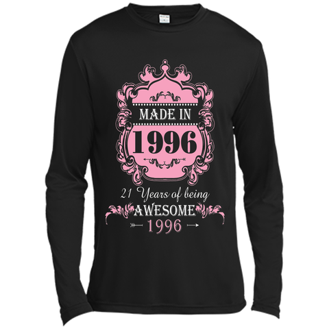 Made In 1996 T Shirt- 21 Years Old 21th Birthday Gift