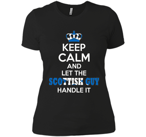 Cool Shirts For Men/Boys. Keep Calm Scottish Guy. Great Gift