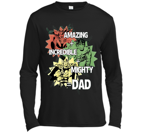 Marvel Avengers Father's Day Dad Qualities Graphic T-Shirt
