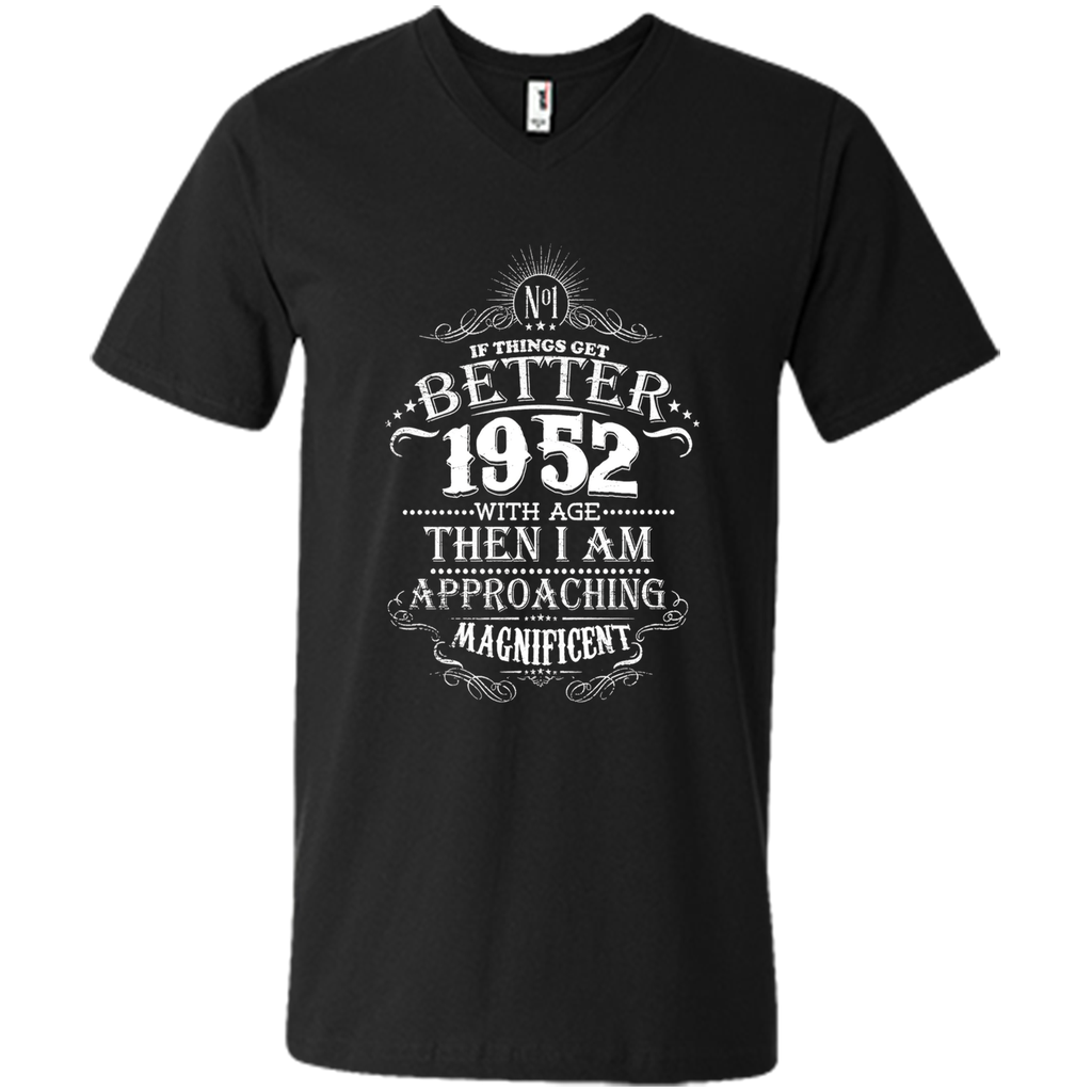 Vintage 1952 Birthday T-Shirt 65 Years Old Birthday Gift