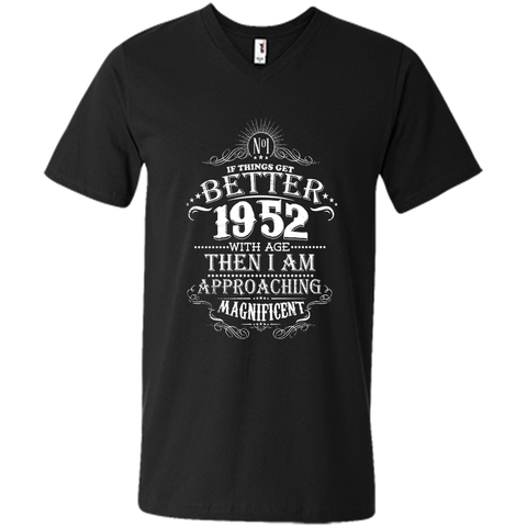 Vintage 1952 Birthday T-Shirt 65 Years Old Birthday Gift