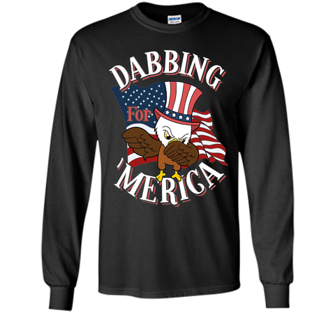 Dabbing Eagle for Merica T-Shirt Independence