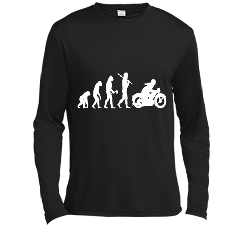 Funny Vintage Motorcycle Motorbike Bikie Evolution T-Shirt