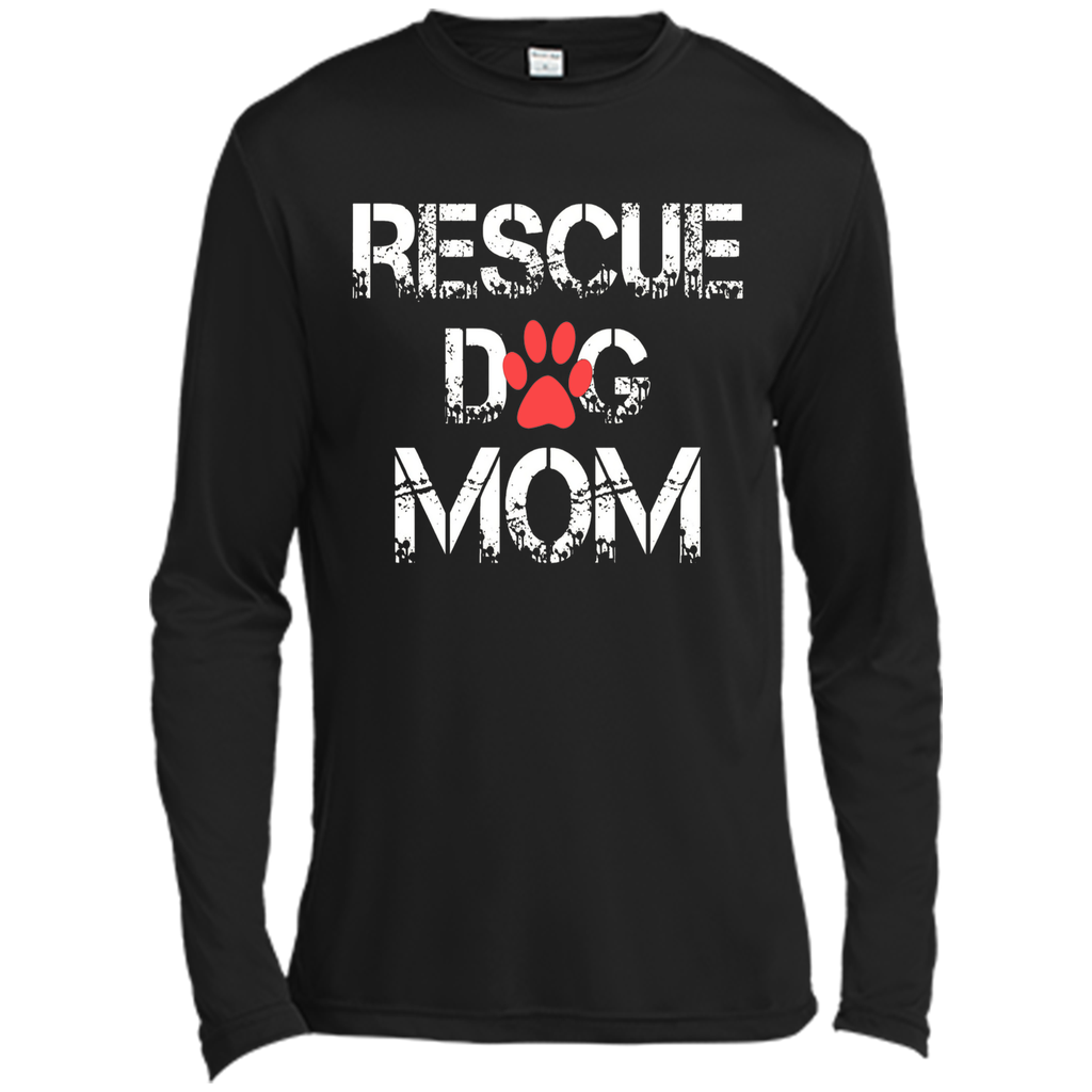 RESCUE DOG MOM Tshirt - mother's day