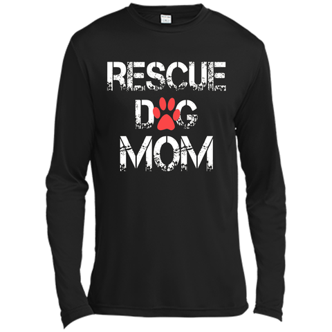 RESCUE DOG MOM Tshirt - mother's day