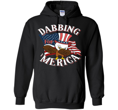 Dabbing Eagle for Merica T-Shirt Independence