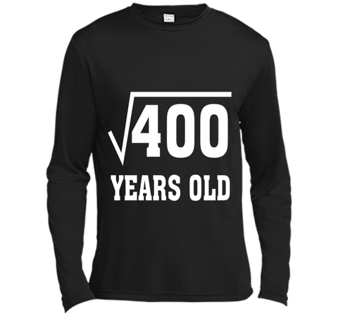 Square Root Of 400 Funny 20 Years Old T-Shirt 20th Birthday