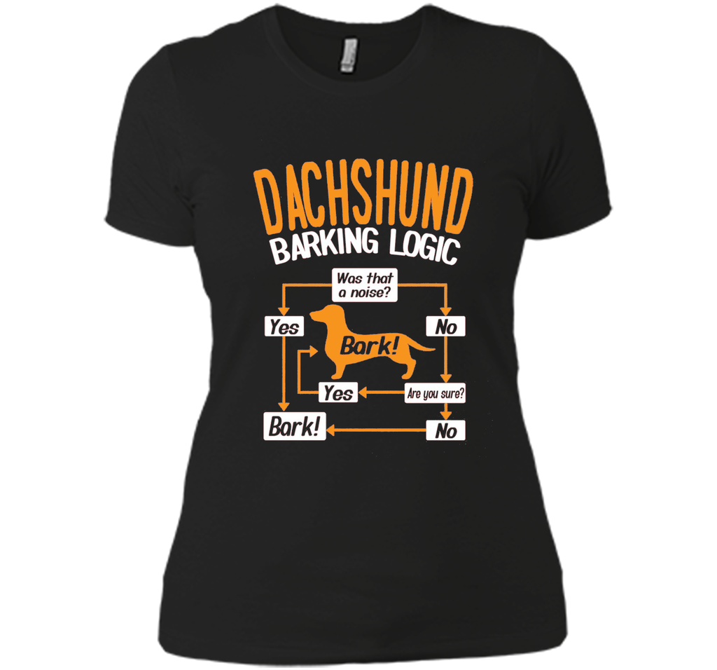 Dachshund Bark Logic T-Shirt