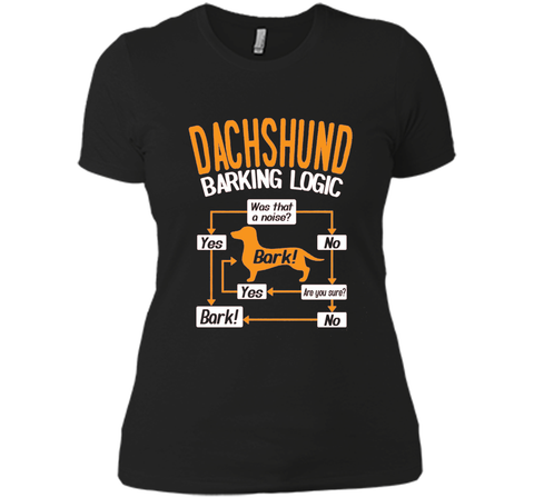 Dachshund Bark Logic T-Shirt