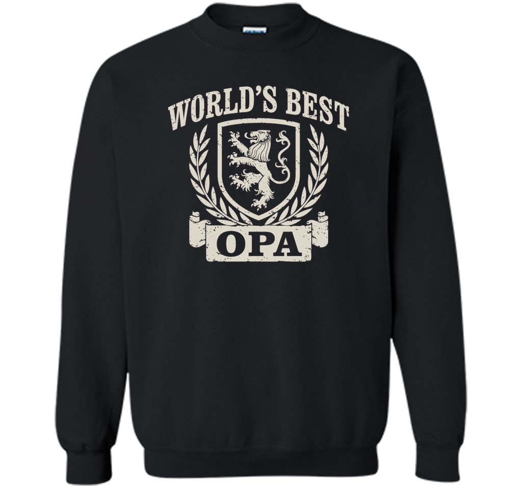 Men's Vintage Crest World's Best Opa T-Shirt