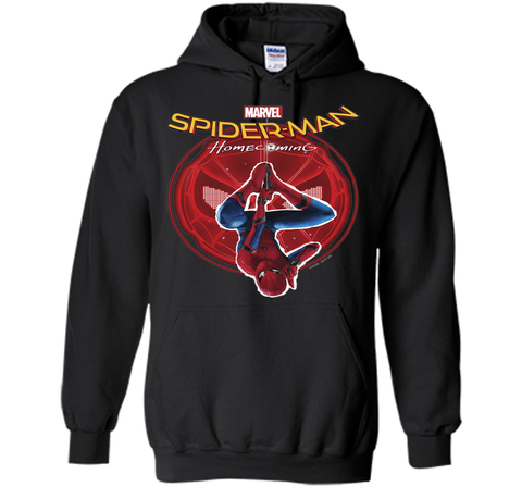 Marvel Spider-Man Homecoming Hanging Upside Down T-Shirt