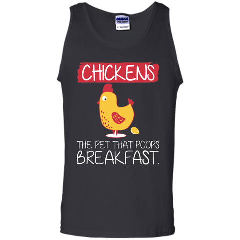 Chickens The Pet That Poops Breakfast T-Shirt