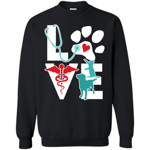veterinarian love cat and dog veterinary t-shirt