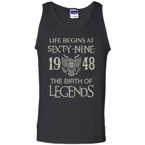 Life begins at Sixty nine 1948  the birth of legends tshirt