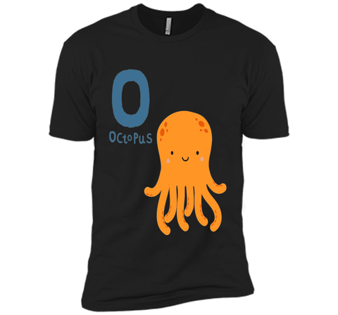 Alphabet Animals Octopus T-Shirt