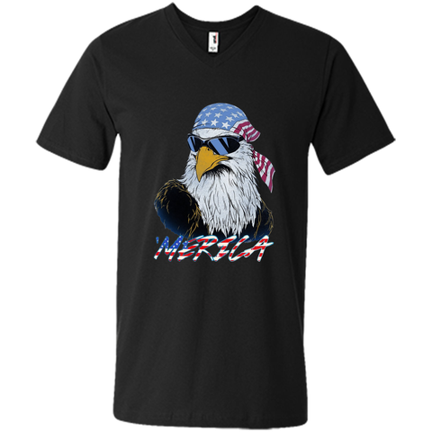 USA PRIDE MERICA MULLET EAGLE T-SHIRT  4th of july shirt