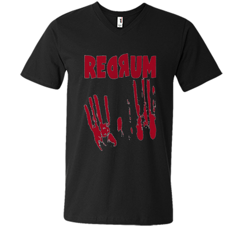 Redrum Vintage Slasher Scary Monster Ghost Demon T-Shirt cool shirt