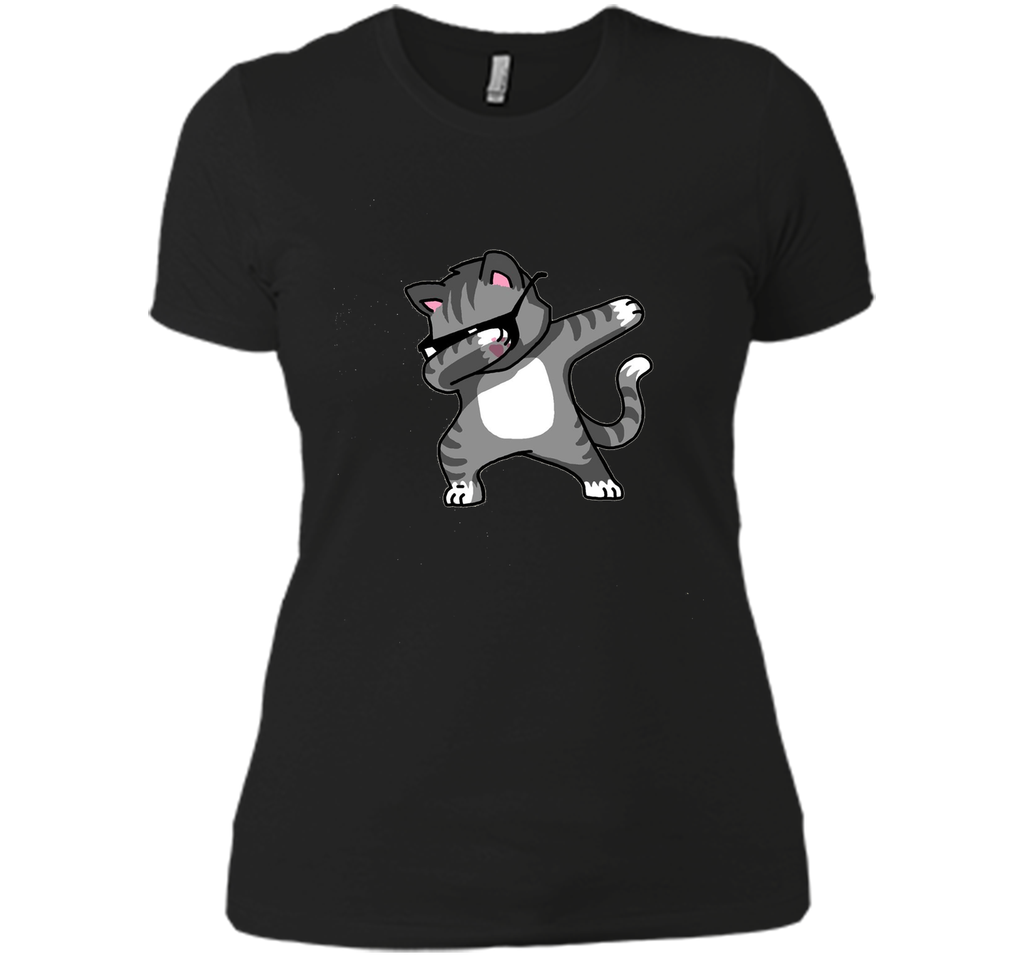 Dabbing Cat Funny Shirt Dab Hip Hop Dabbing Kitten