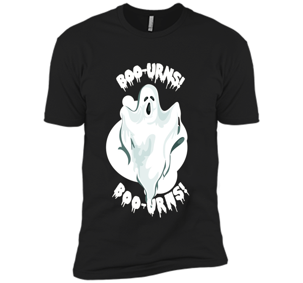 (V2) Boo Boo-Urns! Funny Ghost Halloween T-Shirt Next Level Premium Short Sleeve Tee