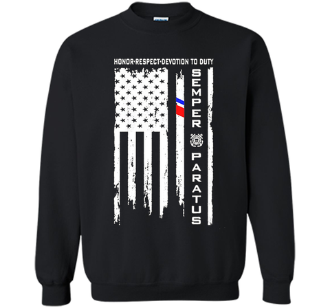 US Coast Guard American Flag - Semper Paratus Tshirt cool shirt