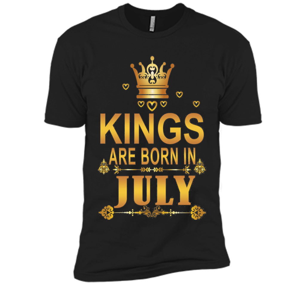 Kings Are Born In July T-Shirt
