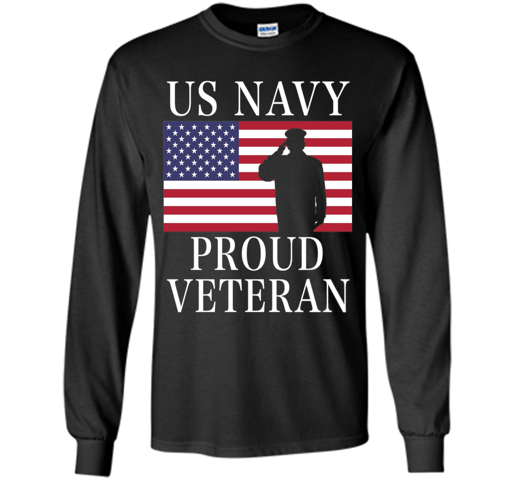 Mens 2017 US Navy Proud Veteran Independence Day T-shirt