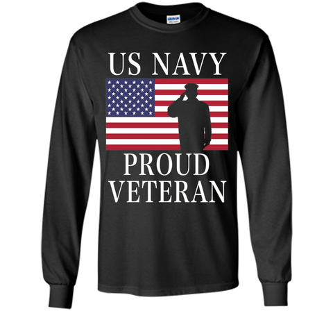 Mens 2017 US Navy Proud Veteran Independence Day T-shirt