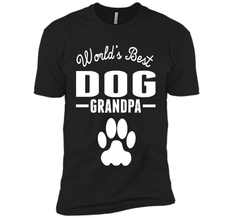 Men's World's Best Dog Grandpa T-Shirt