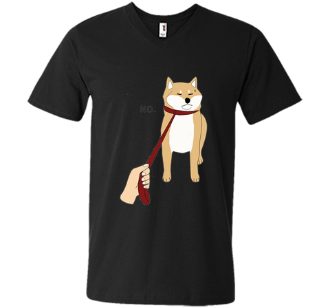 Cute Shiba Inu Shirt Nope - Doge Meme T-shirt W