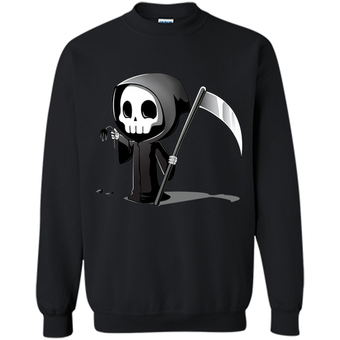pushing up daisies halloween Printed Crewneck Pullover Sweatshirt 8 oz