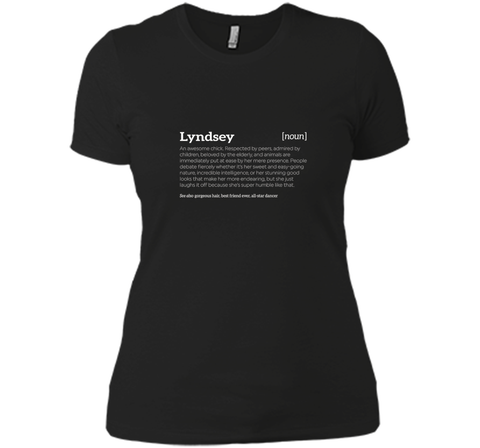 Lyndsey is an Awesome Chick | Funny Compliment T-shirt