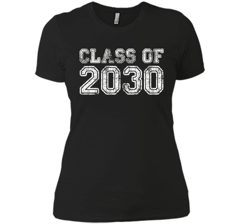 Class of 2030 - Vintage/Retro Future Graduate Tee Shirt