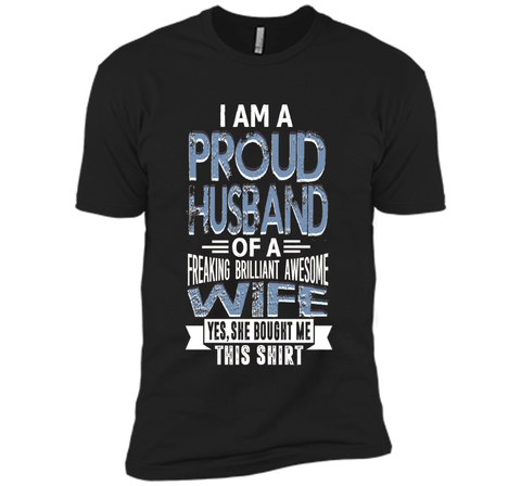 Proud husband of brilliant wife Father Day Best Gift Shirt