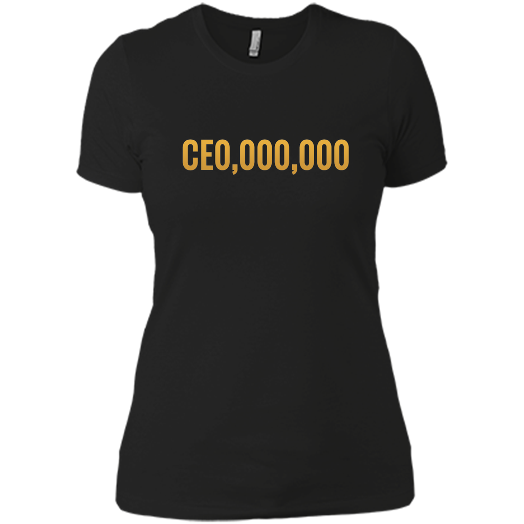 Entrepreneur  CEO,000,000 T-shirt Gold Funny Business TEE