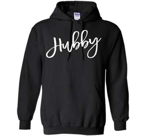 Mens Elegant Bachelor Party Shirt Hubby Black