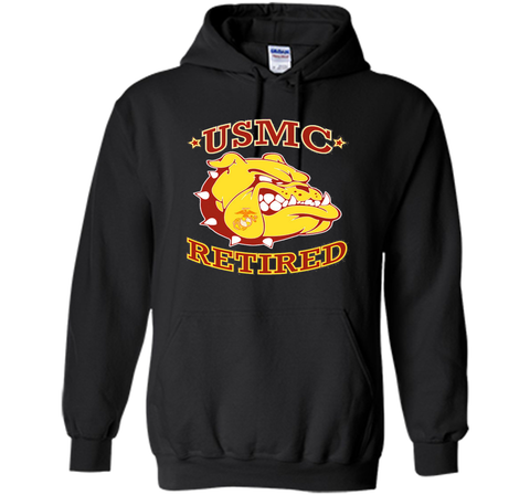 RETIRED US MARINE BULLDOG Tshirt