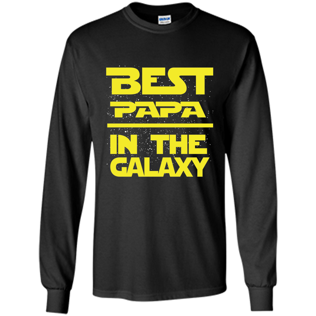 Best PaPa In The Galaxy Super Star Hero War Shirt - Father