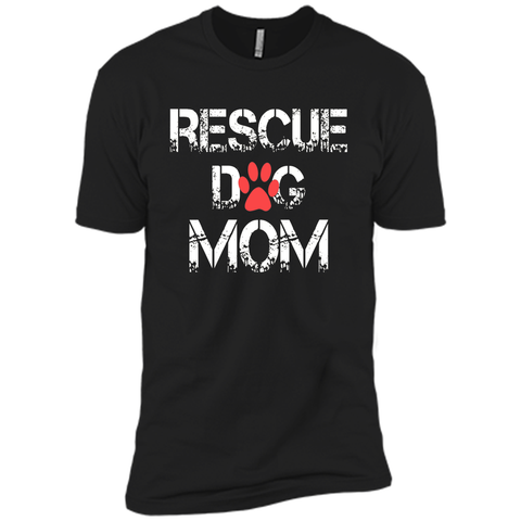 RESCUE DOG MOM Tshirt - mother's day