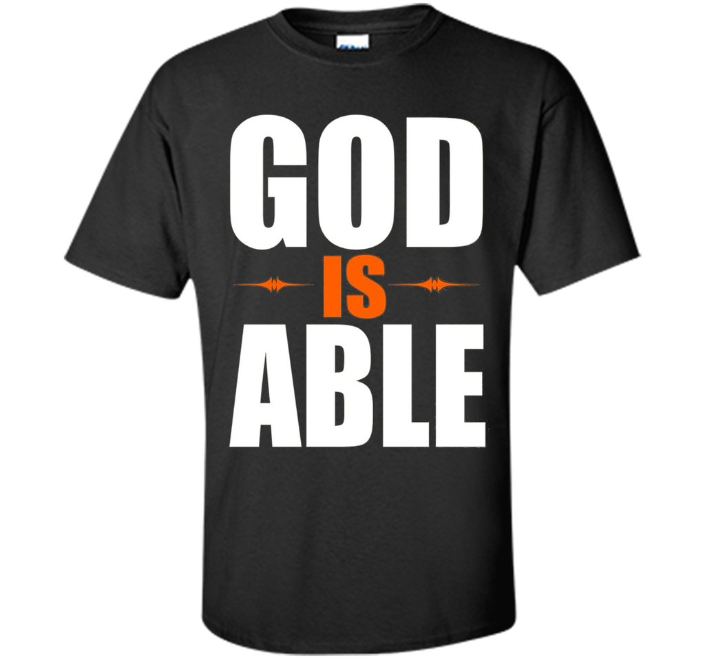 God is Able Quality Christian T-Shirt