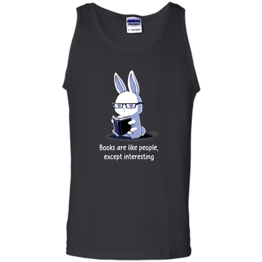 Books are like people, except interesting-rabbit-lovely animal