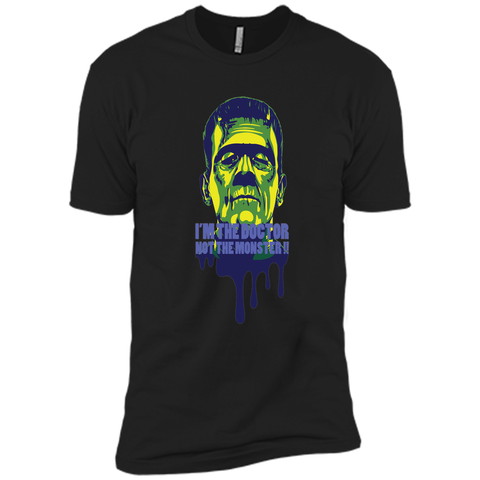 Doctor not monster halloween Next Level Premium Short Sleeve Tee