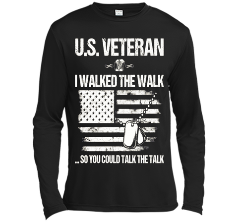 I Walked The Walk - U.s. Veteran T Shirt