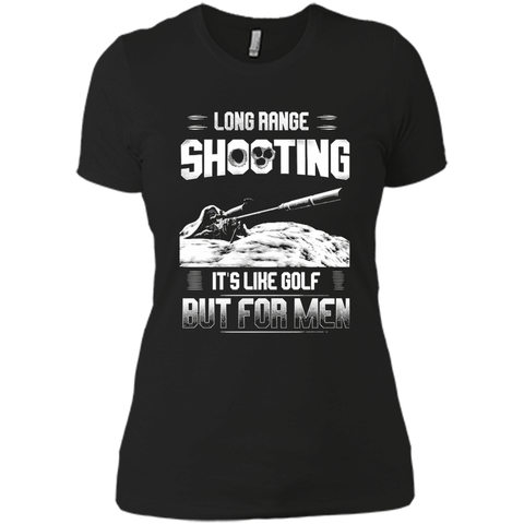Long range shooting it's like golf but for men