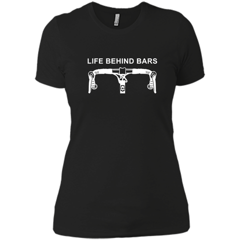 LIFE BEHIND BARS T-Shirt Funny Cycling Biking Tee