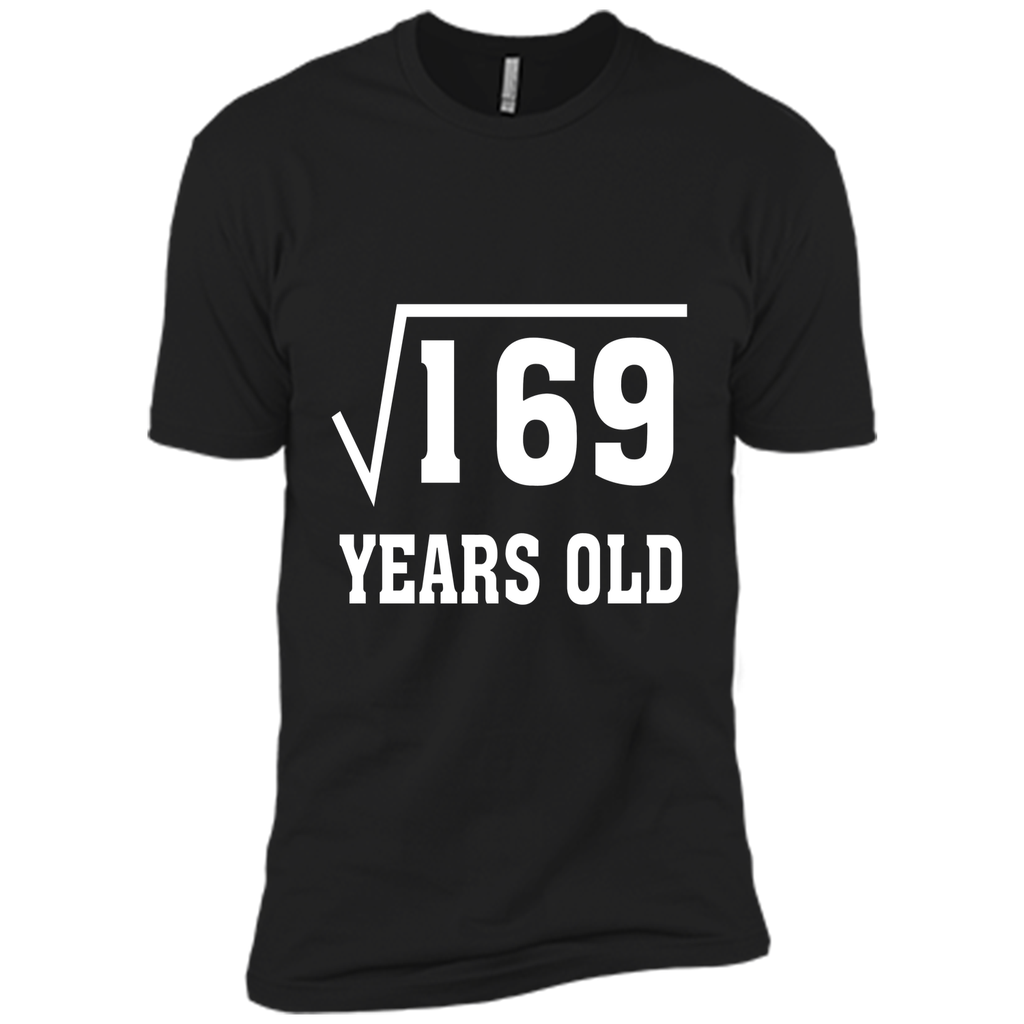 Square Root Of 169 Funny 13 Years Old T-Shirt 13th Birthday